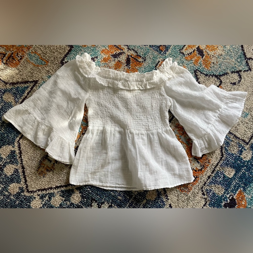 ZARA Off The Shoulder Blouse